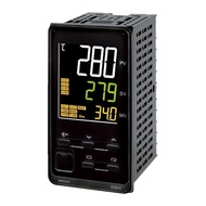 OMRON E5EC-PR4A5M-004 Panel Mount PID Temperature Controller, 96x48mm 2 Input, 4 Output Relay, 100-2