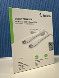 Belkin BOOST↑CHARGE USB-C to USB-C 100W 充電線
