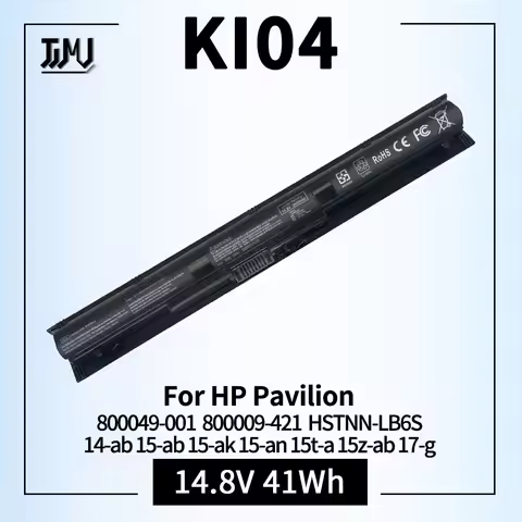 Battery for HP 800049-001 K104 800010-421 KI04 KIO4 HSTNN-LB6R 17-G121WM TPN-Q160 TPN-Q158 TPN-159 T