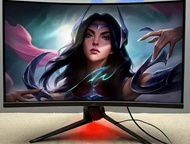 Asus 32inch 32吋 XG32VQR  2k 144hz 曲面 Curved 電競 顯示屏 Gaming Monitor