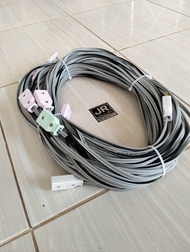 สายไฟหลักไฟทางไฟประดับไฟ้เต้น. ยาว50เมตรปลั๊กห่าง5เมตร10ปลั๊กขนาดสายไฟเลือกได้ตามการใช้งาน