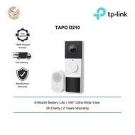 TP-Link Tapo D210 Tapo Video Doorbell Camera with Color Night Vision