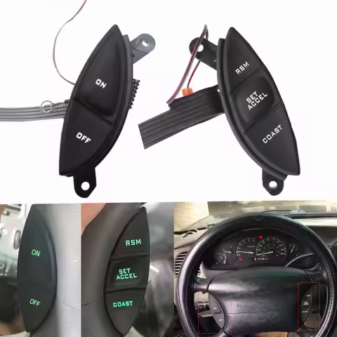 New Steering Wheel Cruise Control Switch for Ford Explorer Sport Trac Ranger F150 Lightning Mercury 