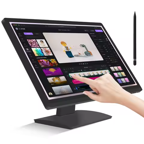 FYHXele 24inch Computer Monitor FHD 1080P Office PC Monitor IPS Display 100hz HDMI DPFrameless VESA 
