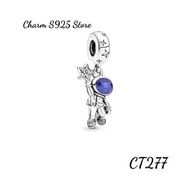 (HIGH QUALITY PRODUCT) PURE S925 SILVER ASTROLOGY PATTERN HANGING CHARM