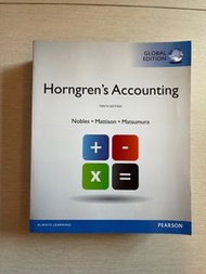 Horngren’s accounting master textbook