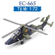 EC 665 AH64 Airplane Assembly Model - Super Durable Hard Plastic, Sharp Details, Perfect LGP Gift