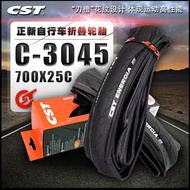 Zhengxin Bicycle Tires Road Bike Outer Tires700*25C Bicycle Tire Bicycle Tire C3045Folding Version