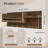 Mail Organizer for Wall Mount Mail Organizer for Wall Mount Key Holder with Shelf Includes Letter Ho