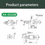 0520 0530 Electric Magnet Push Pull Linear Solenoid Switch Open Frame Electromagnet Keepping Force S