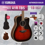 Yamaha A1R-TBS A Series Dreadnought Size Solid Top Acoustic Electric Guitar 41" [Rosewood A1R] - Tob