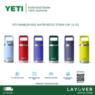 YETI Rambler Kids Water Bottle Straw Cap-12 oz