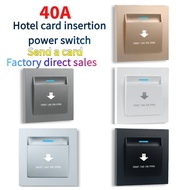 Hotel Power Switch Low Frequency 12.5 HZ Switch 110V-250V Switch High Frequency 13.56 Switch 40A