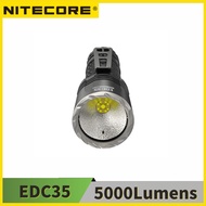 Nitecore EDC35 5000 Lumen EDC Flashlight, USB-C Rechargeable, High Power Super Bright Sticker for Ev