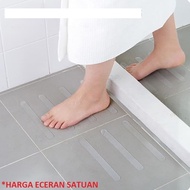 Stiker Anti Slip Bathtub Lantai Kamar Mandi Licin Kaca Keramik Tangga