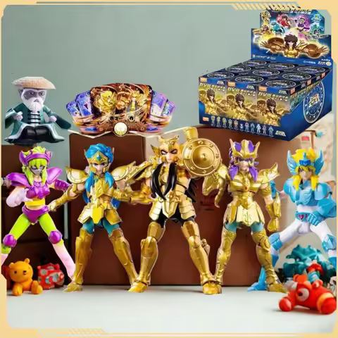 Blokees Saint Seiya Galaxy Version 2 Action Figures Camus Hoyoga Dohko Milo Shiryu Pegasus Nachi Ani