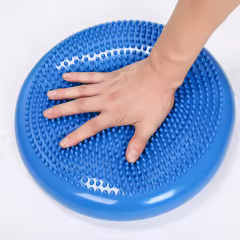 Inflated Wobble Cushion Wiggle Seat For Sensory Balance Training Stepping Stones Physical Therapy To