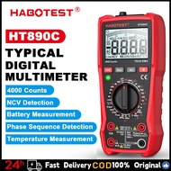 1 Year Warranty👍HABOTEST HT890C Typical Digtial Multimeter AC DC Voltage 1000V 4000 Counts Meter Res