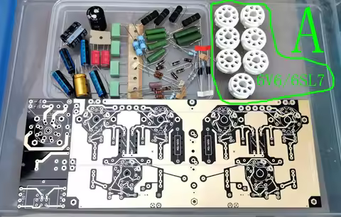 (A46) American Classic Dalibao 6V6/EL84/10W Low Power Tube Amplifier DIY Kit
