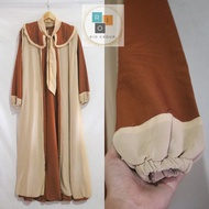 gamis terbaru-rompi ceruty terpisah/fashion muslim