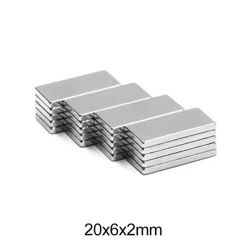 20x6x2 Strong Magnet 20mm*6mm*2mm Block Magnets 20x6x2mm For Home Refrigerators, Offices DIY 20*6*2