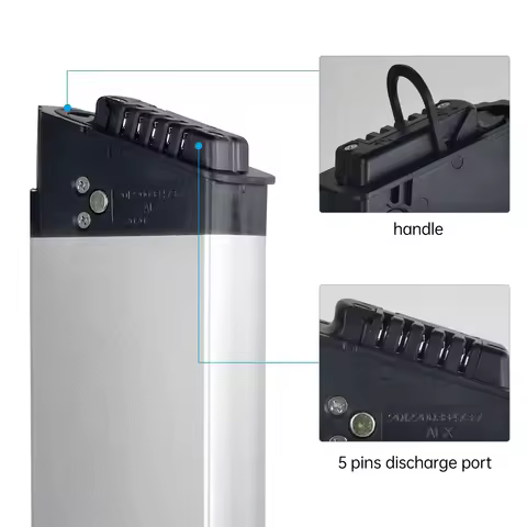 36V 48V 10.4Ah 750W Ebike Battery for Samebike LO26 20LVXD30 DCH-006 Folding Bike Li-ion Battery 17A