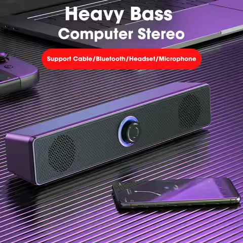 Home Theater Sound System Bluetooth-compatible Speaker 4D Surround Soundbar Computer Speakers For TV