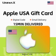 iTunes Card USA 2 USD~100 USD iTunes Gift Card Code⚡USA Store  Recharge⚡Top-up card US⚡UranusX_MY  2