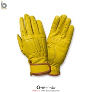 Men's leather gloves. MOTORCYCLE GLOVES. Leather Gloves. RIDER GLOVES IBST-054