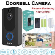 [SG] Doorbell Camera / Smart Security Camera WiFi HD 1080P/ Night Vision Video Door Bell Wireless with Chime / EKEN V7