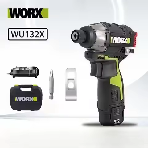 Worx Electric Drill Wu132x, Brushless Screw Wrench, Wireless Electric Tools, Multifunctional, Househ