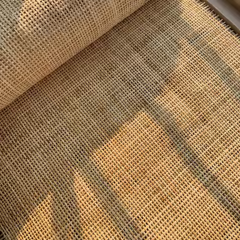 Cane Webbing 35/40/45/50/60/70/80cm Width Natural Caning Material, Ratan roll Large Size Rattan Webb