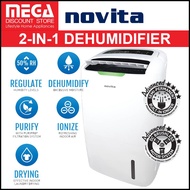 NOVITA ND2000 2-IN-1 DEHUMIDIFIER + FREE GIFT REDEEM FROM NOVITA