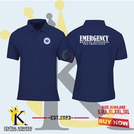 Ambulance DriverPOLO - EMERGENCY MEDICAL RESPONSE AMBULANCE COLLAR SHIRT