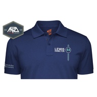 Lewis Hamilton Cotton Polo Shirt- Ready Stock Malaysia- XS to 5XL