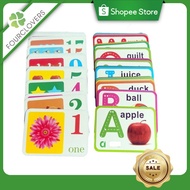 (fourclovers)Kids Educational Flashcards 28pcs ABC number/Flash card/Flash card