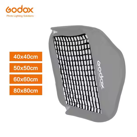 Godox Grid Portable 40X40cm 50X50cm 60X60cm 80x80cm Photo Softbox Honeycomb Grid for Studio Srobe Fl