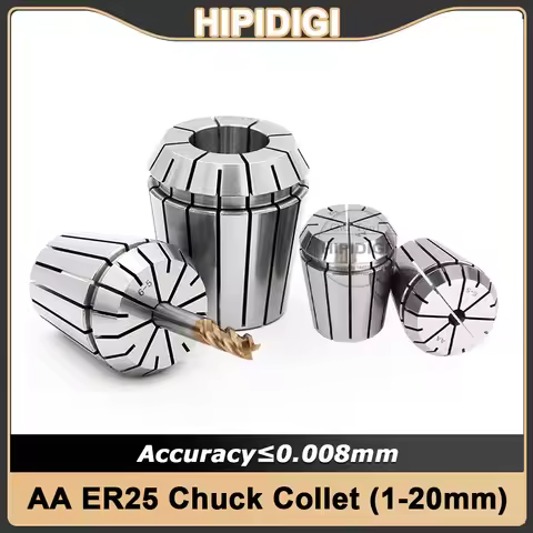 ER Collet Chuck ER25 Collet 1mm-20mm ER25 High Precision 0.008 er25 er Collet Set Tool Holder Bracke