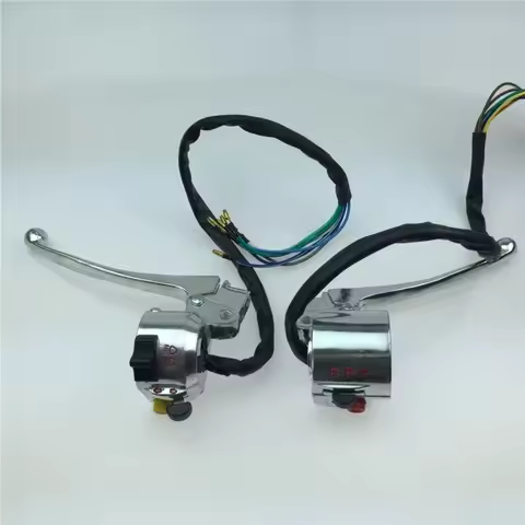1pair for Jialing 70 JH70 DAX 70 Switch Giraffe Jincheng Motorcycle Around The 70 Seats Black/Silver
