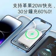 MagnaS Energy Card 磁吸電源卡 1000mAh (兼容 MagSafe)｜行動電源｜無線充電器｜充電寶｜尿袋 白色