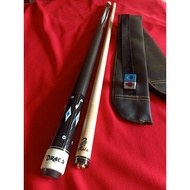 DRACO CUE STICK WITH FREE SOFTCASE & TISA / BILLIARD CUE STICK / TAKO SA BILYARAN