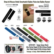 Premium PLS Tali Jam Tangan 20mm Strap Digitec Runner / Pulse - Polos