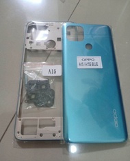casing fullset oppo A15 / A15s kesing fullset bezel + backdoor oppo A15 / 15s
