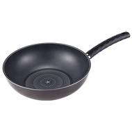 HAPPYCALLSouth Korea Imported Pot Diamond Household Non-Stick Pan Flat Bottom Household Wok Frying Pan Large Large Capacity Induction Cooker Open Fire Universal Non-Pick Stove30cm