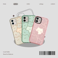 Cute Bear Neon Case Case 13/13 Pro/13 Pro Max Case Cover Neon Casing Phone Case Cute Aesthetic Case
