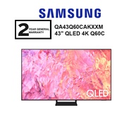 SAMSUNG 43" QLED 4K Q60C QA43Q60CAKXXM TV (2023) Television