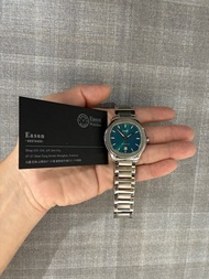 ❤️ 市場極罕有 888枚限量款式 頂級鐘錶品牌 真正高級運動錶 性價比又極高 孔雀綠錶盤甲板條紋錶面 1110P自家機芯 透明玻璃錶底 自動機械錶 ✅出世卡 ✅盒 PIAGET POLO S G0A