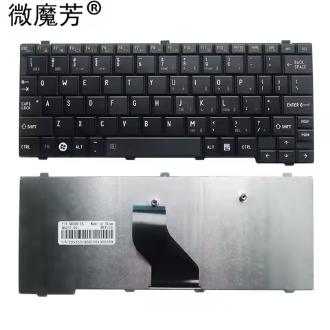 US/SP/RU NEW Keyboard for TOSHIBA Notebook NB200 NB201 NB202 NB203 NB205 NB250 NB255 NB500 NB505 lap