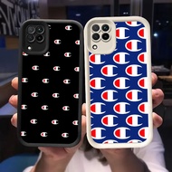 O-12 Champions Case for Samsung Galaxy A22 A12 5G Black and White