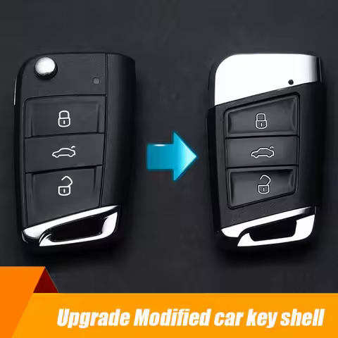 Modified key shell upgrade key 3buttons HU66 HU162 for VW Volkswagen Golf MK7 Seat Touran Polo keyle